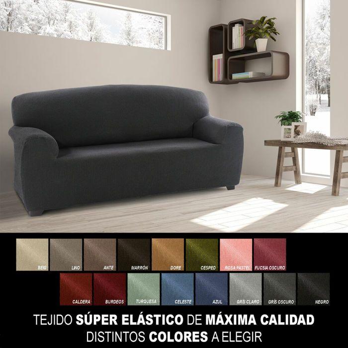 Sofakover Romeo 180 - 220 Cm 3-seater Sofa Cover - Grey