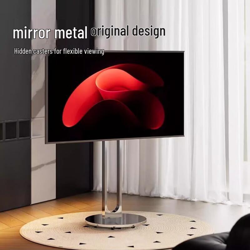 Mobile Floor TV Stand (40-75 Inch)