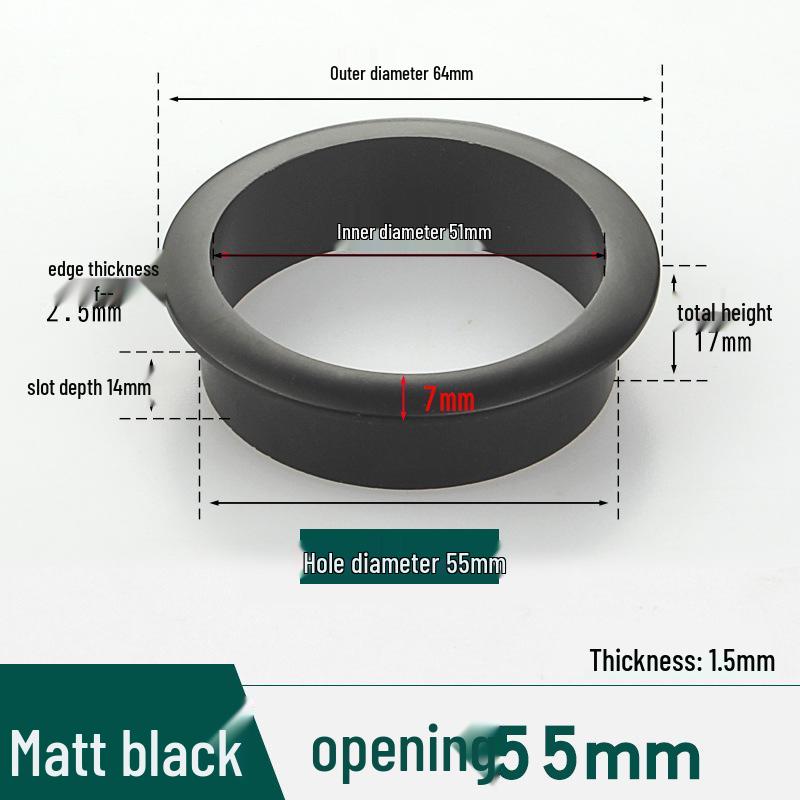 Round Cable Grommet: Desk Cable Organizer & Ventilation Cover