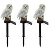 Solar Owl Ground Light LED Outdoor Courtyard Lamp Garden Light Waterproof Stake Light Pathway Decor Solar Patio Ground Lantern