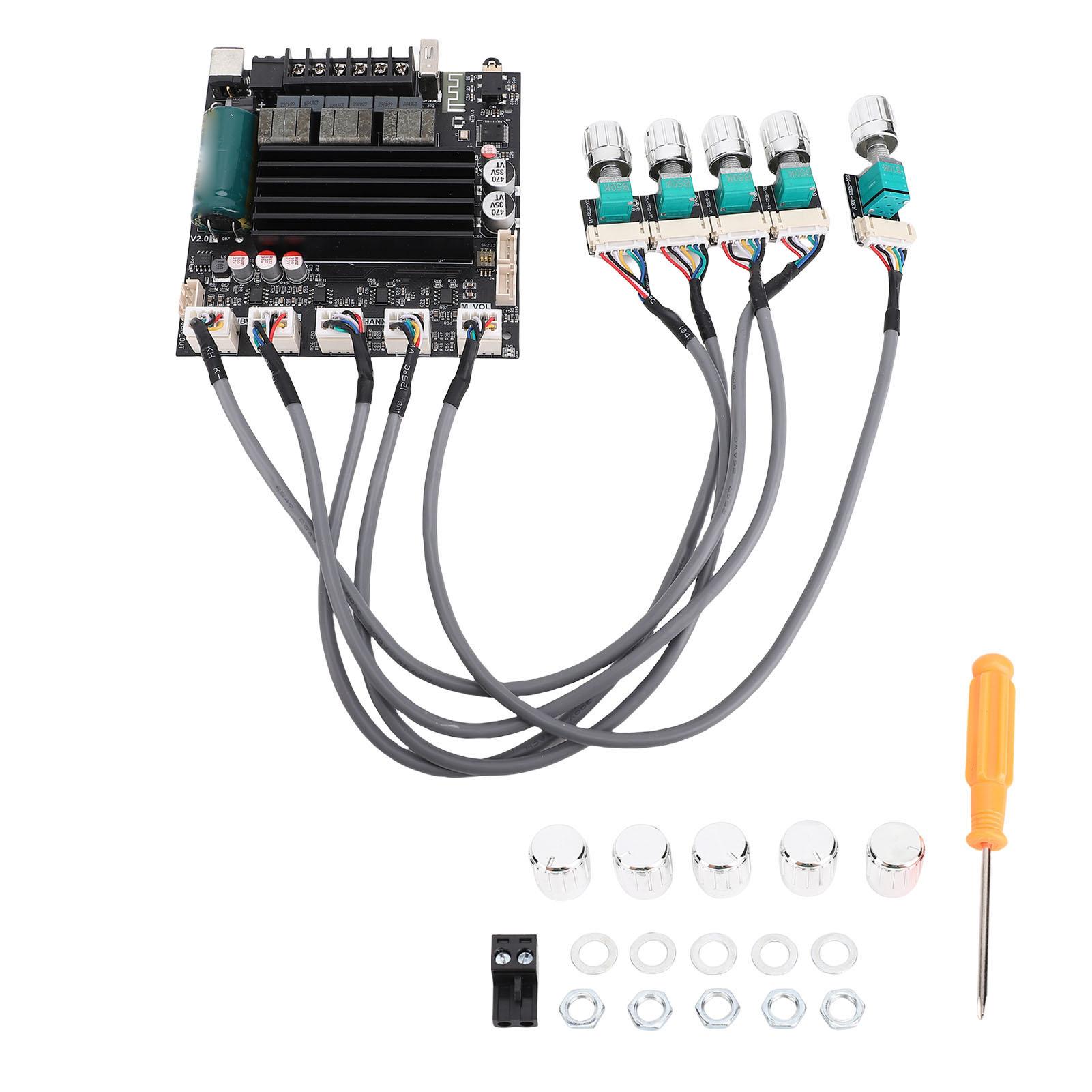 

BT Digital Amplifier Board 2.1 Channel 100W 100W 200W TPA3221 Chip Power Amp Board with Extension