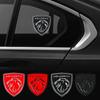 2026 Hot Car Sticker For Peugeot 408 4008 308 3008 Rifter 5008 508 2008 208 301 RCZ 407 Car 3D Metal Badges Trunk Body Window Si