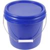ARTIBETTER Plastic Paint Bucket with Handle and Lid Round Storage Container for Paint Multi-Purpose Use Portable Design for Outdoor Activities