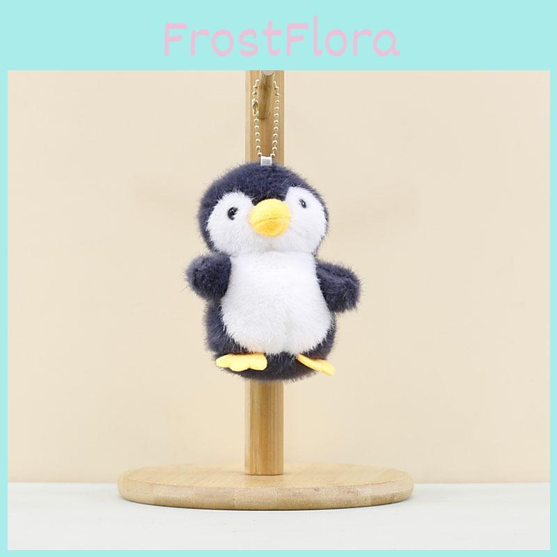 Adorable Cute Penguin Plush Keychain Sweet Stuffed Animal Doll Keyring Accessory