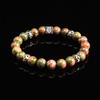 Eightvolume Ev 1 Bead Bracelet(Orangegreen)