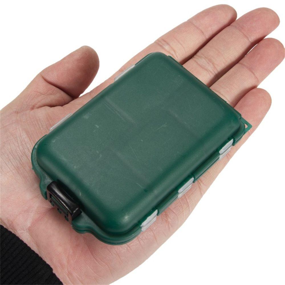 Case 10 Compartments Hook Bait Storage Box Fishing Tackle Boxes Fishing Tools Fishing Lure Tackle