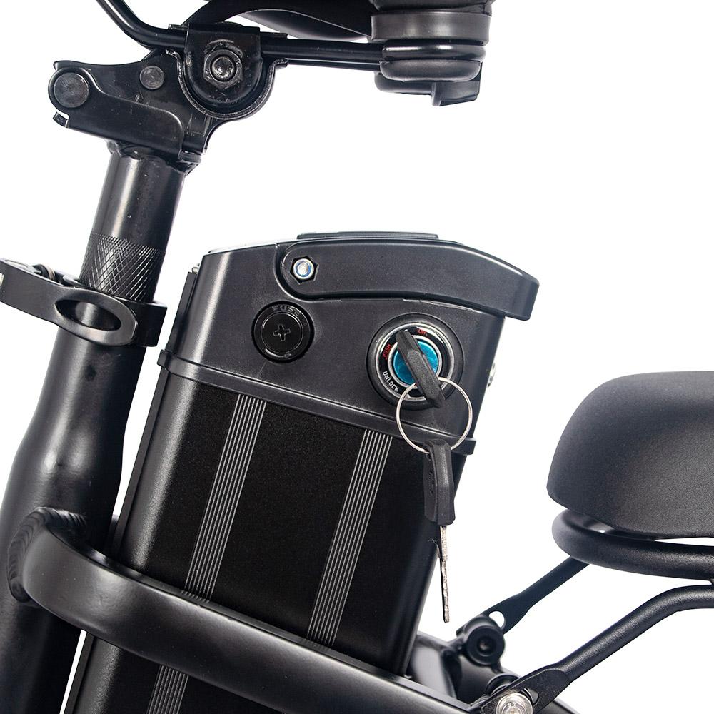 AVAKA BZ20 Plus 20" městské elektrokolo se zadním sedadlem, 500W, 48V 18,2Ah, 32 km/h, skládací design, IP54, Shimano 7rychlostní, dvojitá kotoučová brzda