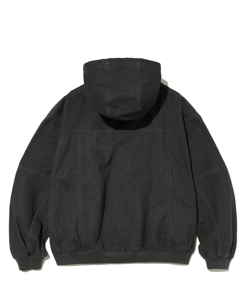 Filluminate Washed Active Hooded Jacket - Charcoal