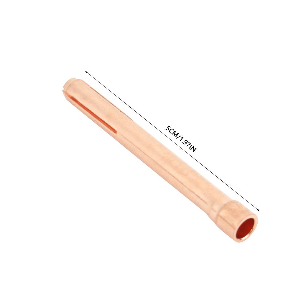10Pcs 10N24 Welding Torch Collets for Tig Welding Torch WP171826 2.4mm