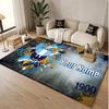 Personalized Crystal Velvet Carpet Lazio FC Pattern Non Slip Floor Rug