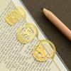 1PC Vintage Metal Lace Bookmark Heart Key Cat Deer Shape Paper Clips Aesthetic Novelty Page Holder Clip For Diaries And Books