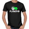 Men's and Women's T-shirts Player 1 2 Player Gamer Games Nerd Geek Buddy Partner Gamepad Game Bro