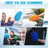 Microfiber House Cleaning and Car Wash Glove Mitts Double Sided Chenille Home Dusting Microfiber Gloves Wash Mittens
