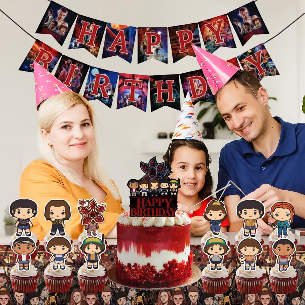 Birthday Party Decorations, Banners, Flags, Cake Flags, Brithday Sets