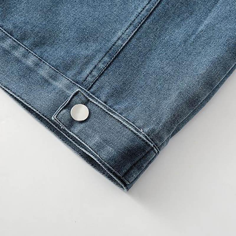 Vest for Women Cotton Sleeveless Tops Denim Vest Oversize Casual Sleeveless Coat Buttons Camisole Vest