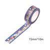 Beautiful Wash Tape Flower Plant Japanese Masking Adhesive Tape Decors Scrap Booking Sticker Label