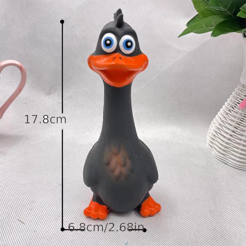 

Игрушка для жевания из латекса со звуками для крупных собак и щенков чёрный