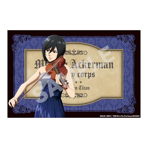 Attack on Titan 02 Mikasa Kristall-Kunsttafel