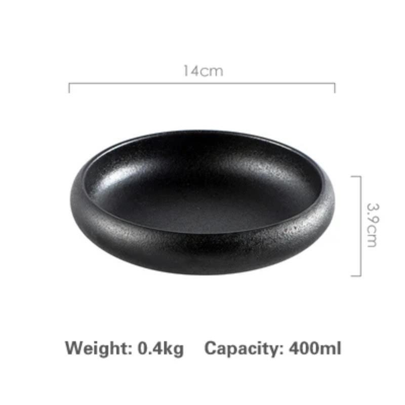 14cm  sell Creative retro ceramic sushi dishes tray Sauce Chili pepper snacks small dishes gold plates set dinner dishes sets