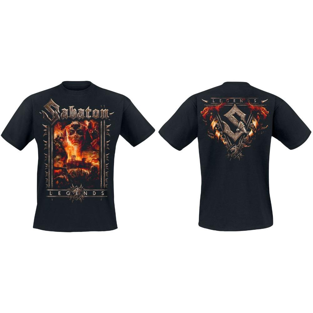 

Hot Sale Legends Sabaton Album Poster Graphic Print T-Shirt Men Women Loose Casual Cotton Oversized Top Streetwear Harajuku Fashion Summer New Tee 4XL