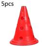 5 Pcs Bottom Dog Training Products Durable Dog Running Jump Pile Pet Outdoor Sports Pole Portable Pet Agile Equipment