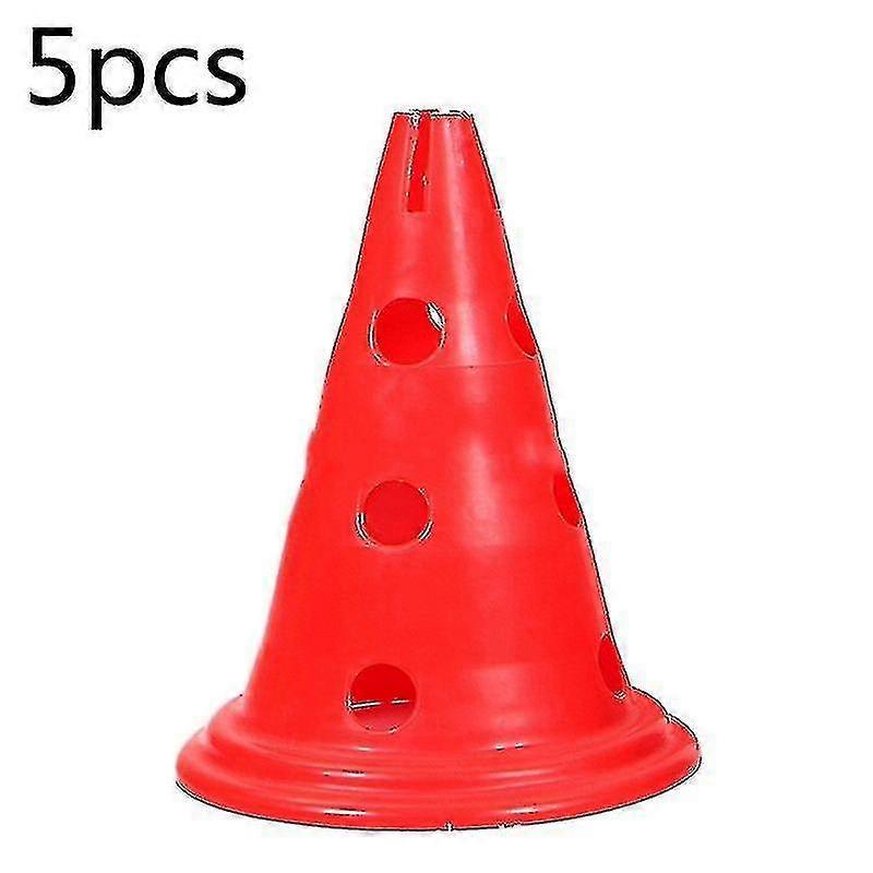 5 Pcs Bottom Dog Training Products Durable Dog Running Jump Pile Pet Outdoor Sports Pole Portable Pet Agile Equipment