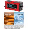 12V 10A Car Battery Charger Smart Battery Charger For Lifepo4 Lead Acid AGM GEL PB Lithium Battery Pulse Repair LCD Display
