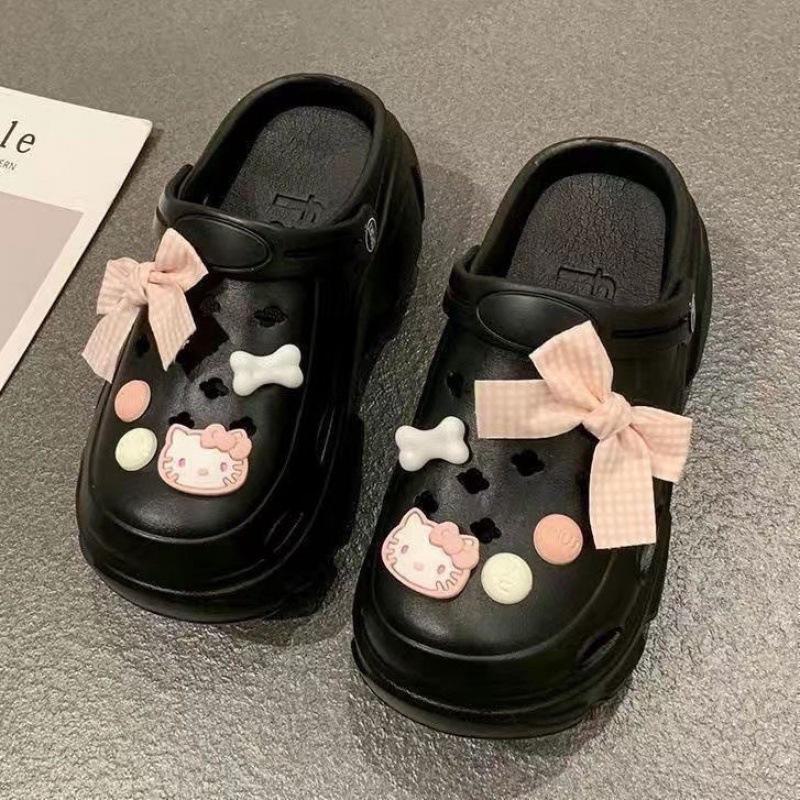 Cross-Border Cute Hat Coal Briquette & Shoe Accessories Set - Matching Shoe Buckle & Flower Set