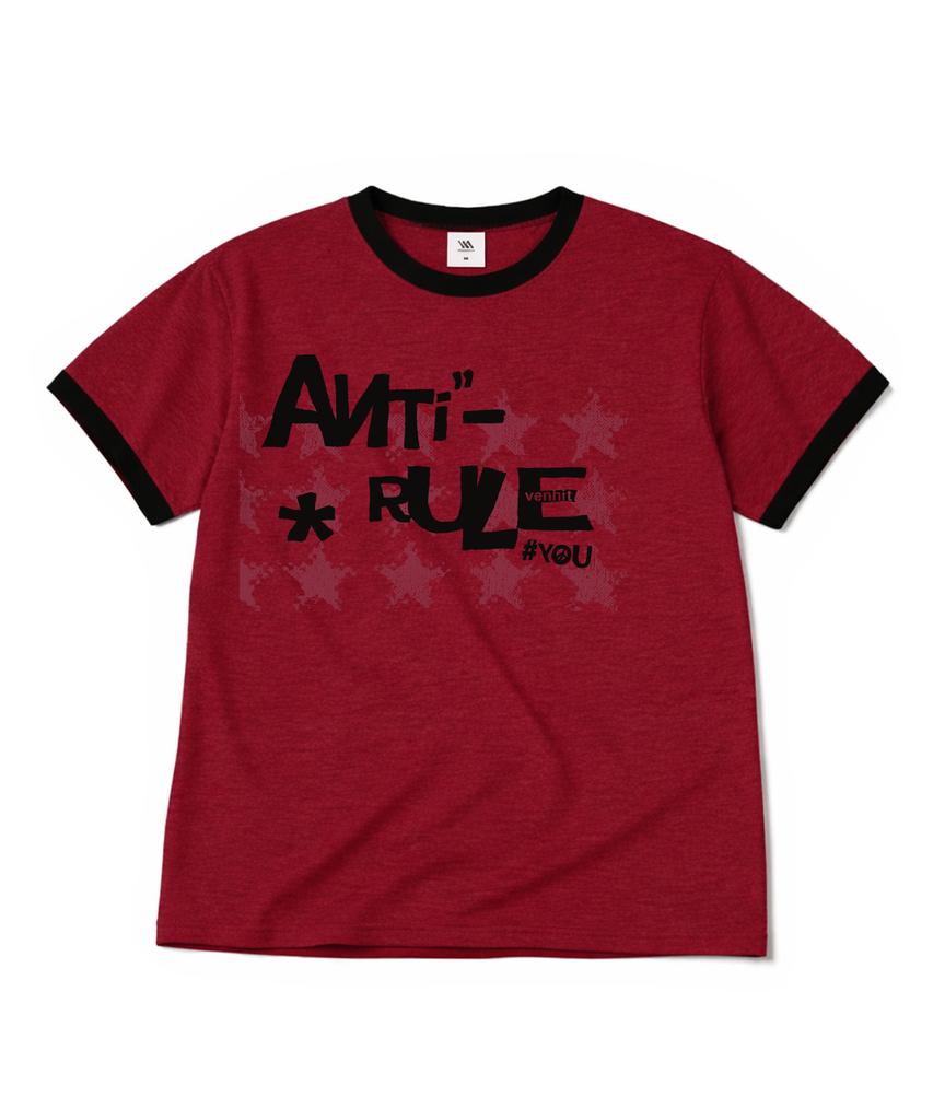 VENHIT Anti-Rule Ringer Short Sleeve T-Shirt
