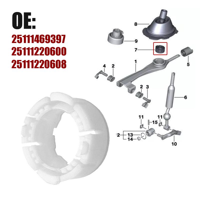 1pc Car Shift Lever Bearing Car Shift Base Car Manual Gear Transmission Bearing Auto Accessories for BMW E30 E36 E46 E90 E91 E92