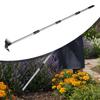 Gardening Garden Hoe Weeding Rake Ergonomic for Digging Ditching Agriculture 4 Sections