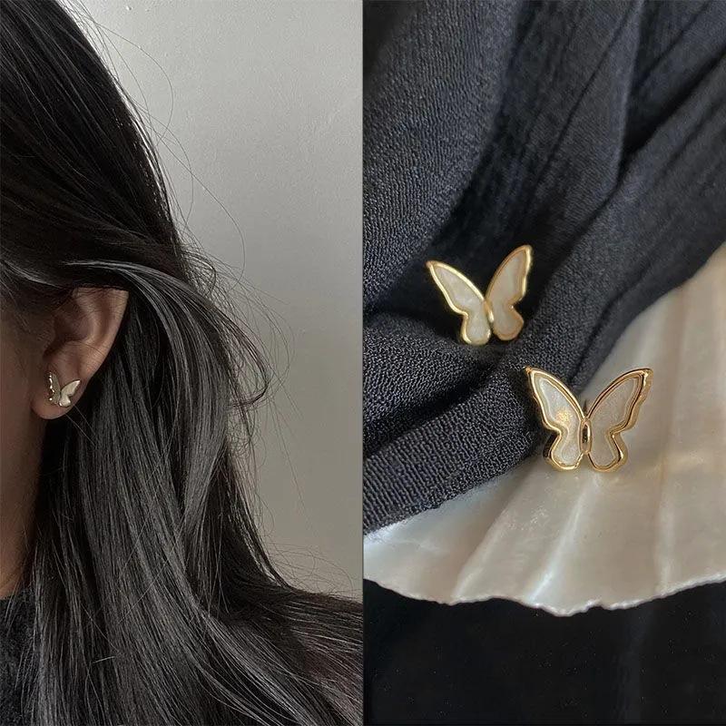 

Fashionable Earrings, Versatile Earrings For Women One Size белый