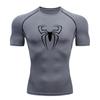 Men's Compression Workout T-Shirt, Quick Dry Athletic Sports
