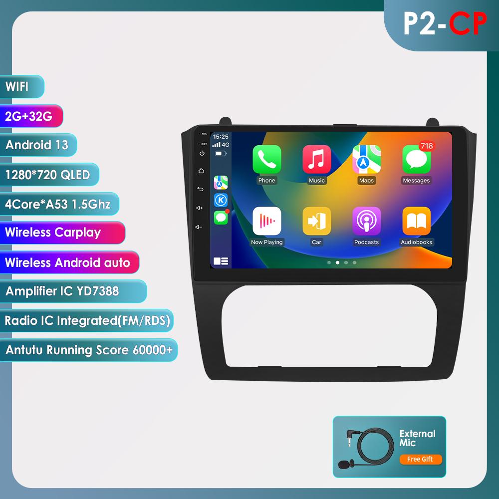 

Carplay 4G-LTE Радио 2 Din Android 12 Автомобильный мультимедийный плеер для Nissan Altima Teana GPS-навигация WIFI DSP 9 дюймов 2din AutoRadio SWC Интеллектуальный экран HC2CP 4Core 2G 32G