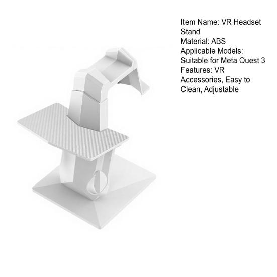 VR Headset Stand for Meta Quest 3S Left Right Hand Controller Virtual Reality Glasses Display Holder
