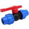 Shut-off Valve PE Pipe Ball Valves With External Thread Stop Valve Fitting 20/25/32mm High Pressure Resistance