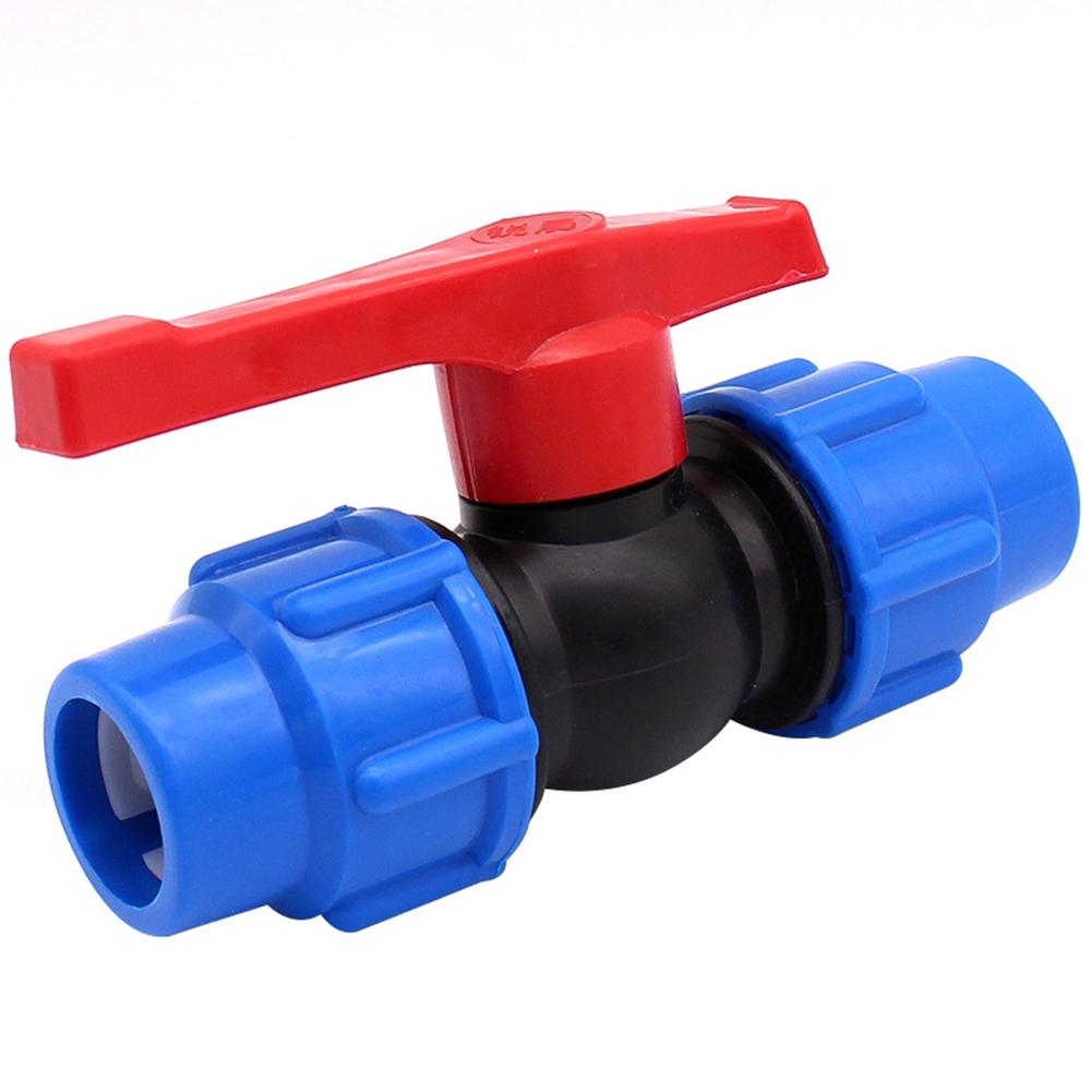 Shut-off Valve PE Pipe Ball Valves With External Thread Stop Valve Fitting 20/25/32mm High Pressure Resistance