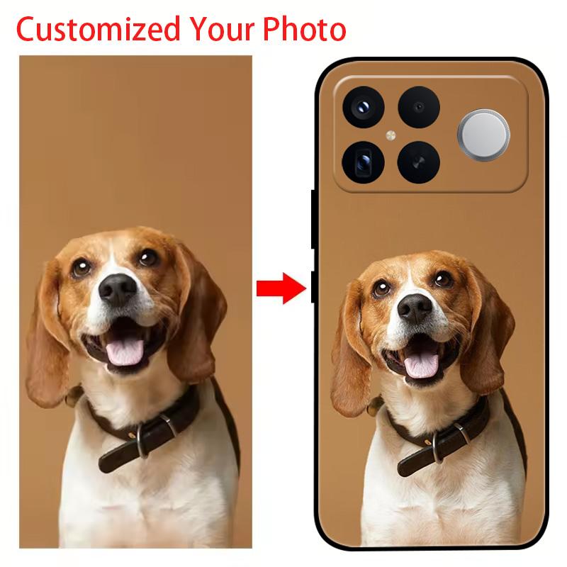Customized DIY Soft TPU Case For Xiaomi Redmi K90 Pro Max Personalize Picture Cover For Poco M7 Plus F8 Ultra F7 X6 Pro C85 C71