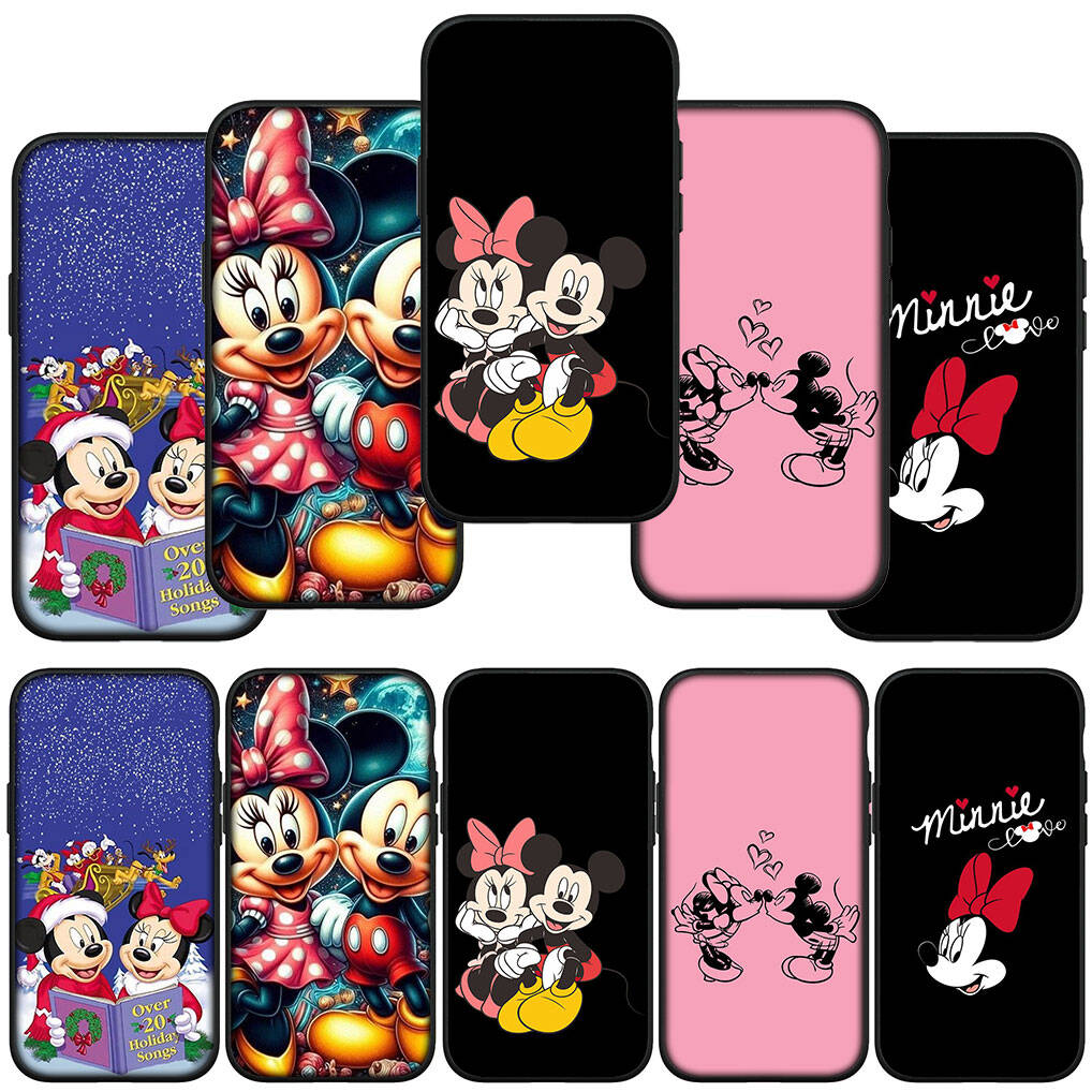 Per Samsung Galaxy S25 S24 S23 iPhone 17 16 15 Xiaomi Redmi Note 14 13 12 Plus Pro Max XR A57 Cover per Telefono Anime Minnie Topolino OPPO Huawei Cover