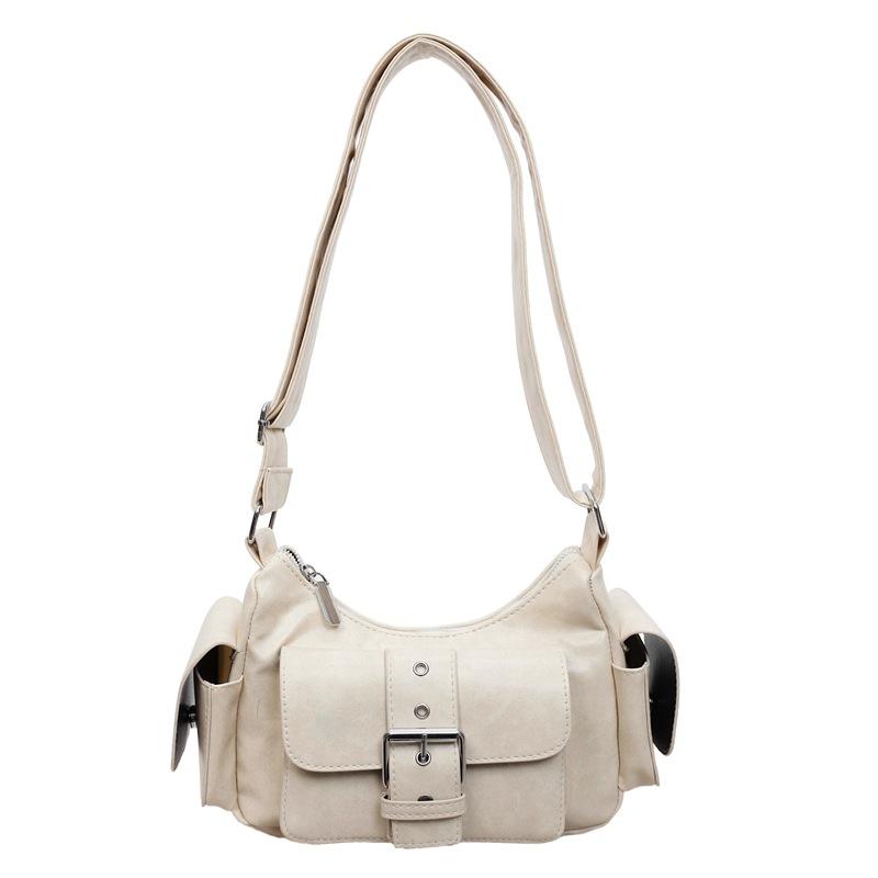 Motorcycle Bag - Trendy Personalized Crossbody Bag for Commuting, Single-shoulder Bag with Armpit Strap