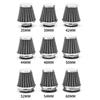 Car Air Filter Motorcycle Mushroom Head Air Filter Clamp On Air Filter Cleaner High Flow Intake FilterIntake Filter Accessories
