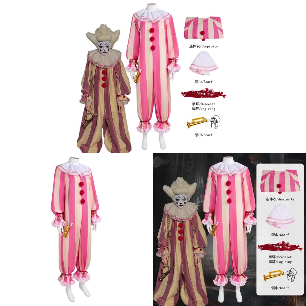 It Chapter Two Cosplay Costume Polyester Fabric For Halloween Party And Movie Fan