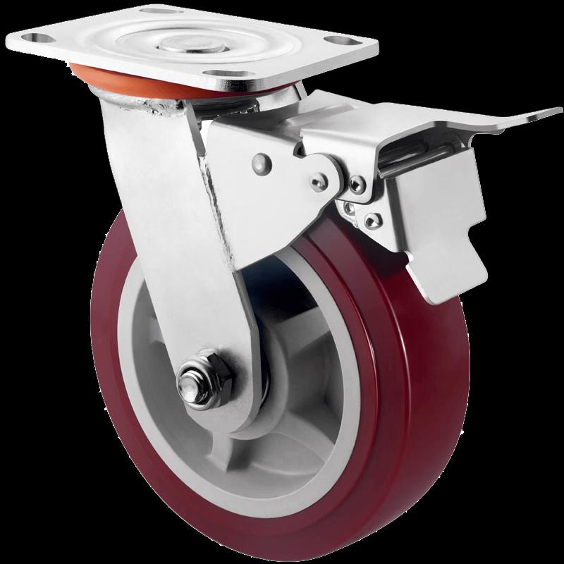 Xieyu Silent Polyurethane 3-Inch Caster Wheel