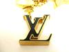 Authentic LOUIS VUITTON Gold Bag Charm Key Holder Sac Fleures du #a945  Refurbished