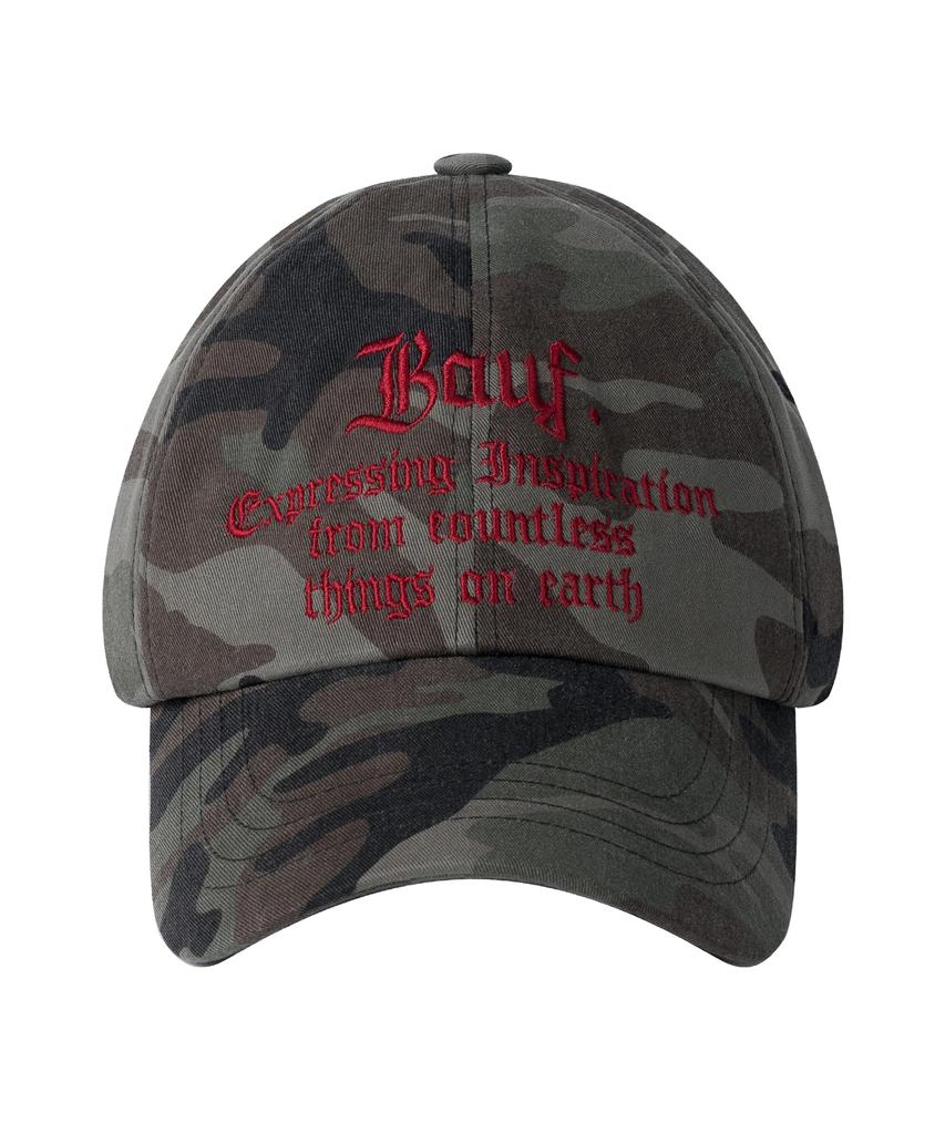 BAUF B Vintage Baseballkappe [Camouflage]