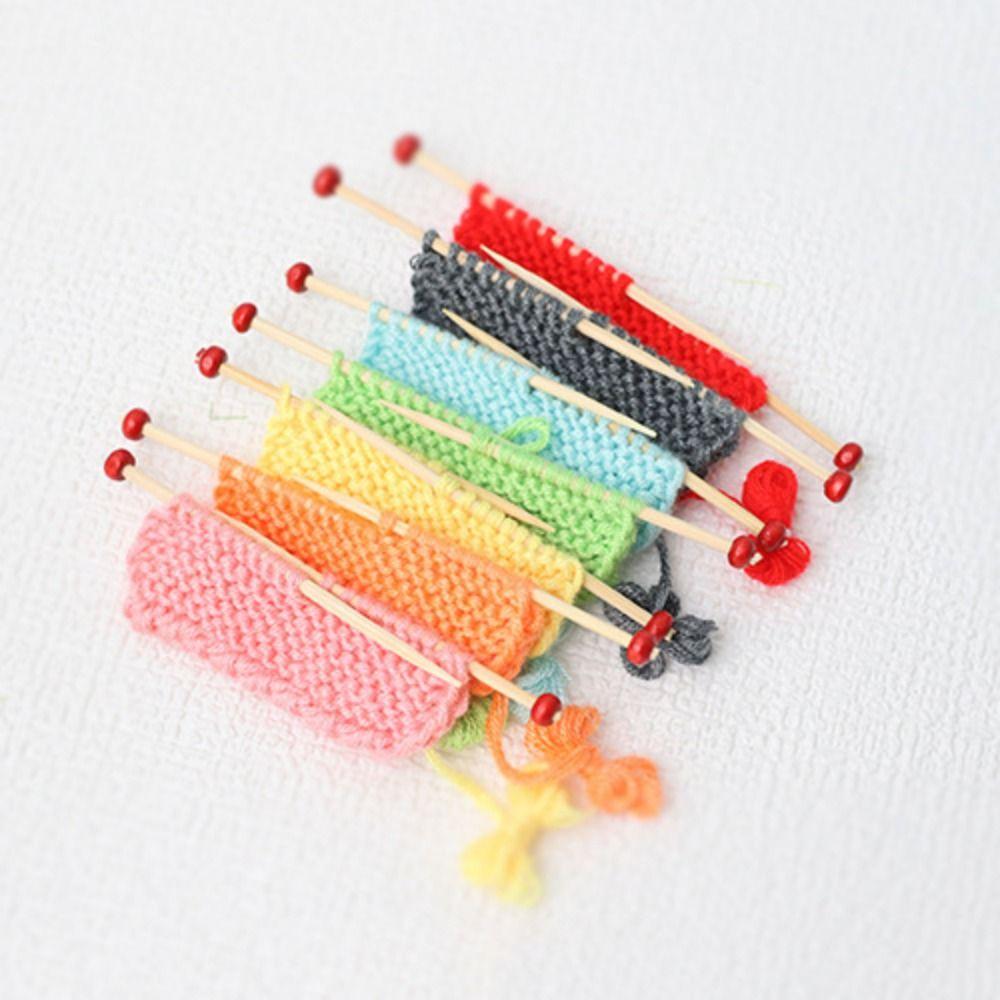 Scene Props Miniature Knit Sweater Model Imitation Dollhouse Simulation Knitting Yarn  Ob11 Toy