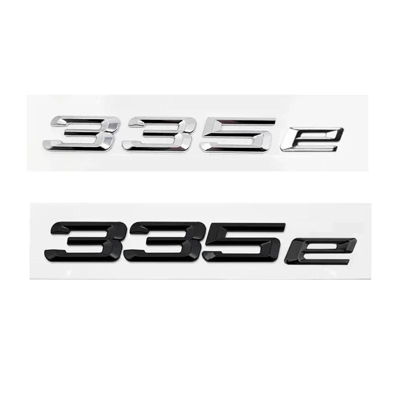 Sticker Emblema Lettere Logo Bagagliaio Auto in ABS per BMW 316e 318e 320e 323e 325e 330e 335e 530e E46 E90 E91 F30 F31 F34 G20 G30