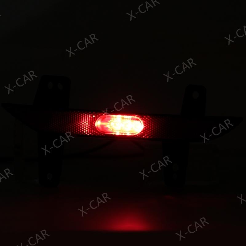For Changan CS35 Plus Rear Bumper Fog Lamp Rear Brake Stop Reflector Light