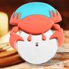 Crab Shape Stainless Steel Pizza Cutter Round Wheels Cutting Knife Kitchen Gadgets Pizza Rocker Slicer Cutter Pastry Baking Tool