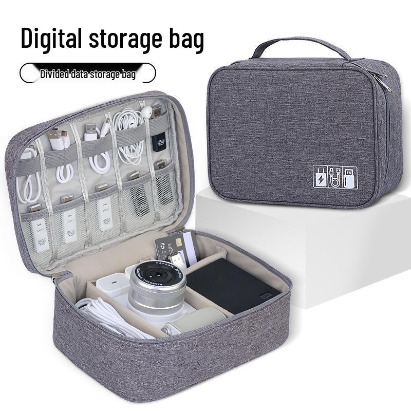 Multi-Functional Travel Digital Storage Bag for Cables, Chargers, and Devices